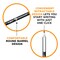 BIC PrevaGuard Clic Stic Ballpoint Pens, Ballpoint Pens for Nurses with Built-in Protection on the Pens to Suppress Microbial Growth, Medium Point (1.0mm), Black, 60-Count Pack